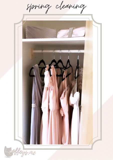 how to organize your closet like a store