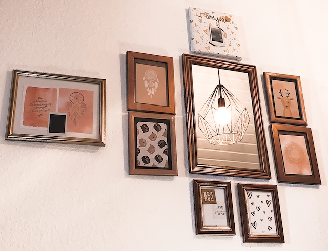 6 incredible thrifted items you can DIY with spray paint to create an art gallery wall